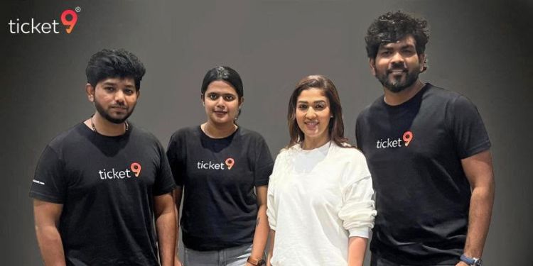 Ticket9 raises funding from leading actress Nayanthara & director Vignesh Shivan